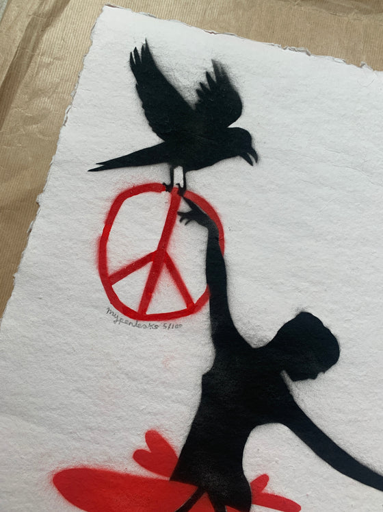 The Ballerina And The Crow