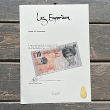  Di-Faced Tenner (with Lazarides COA)